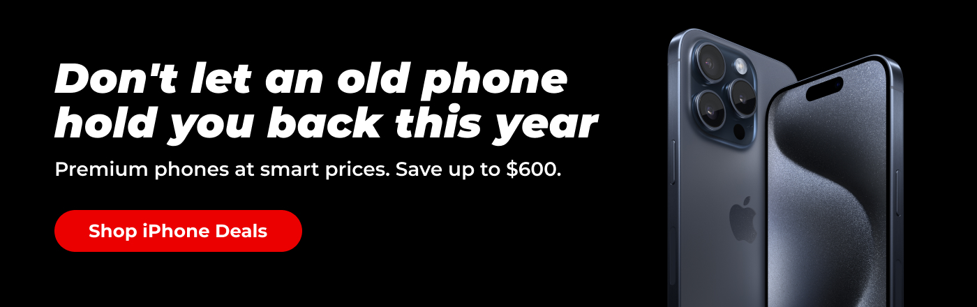 Get an instant $300 off + a $300 rebate on the iPhone 15 Pro and 15 Pro Max. Enjoy a $300 rebate on select iPhone models, and a $150 rebate on all others. Rebates apply after 3 months of AutoPay on qualifying GSMA plans starting at $20/month. Offers available to both new and existing customers with eligible plans.